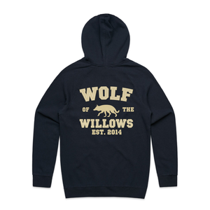 Wolf Varsity Navy Hoodie