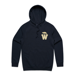 Wolf Varsity Navy Hoodie