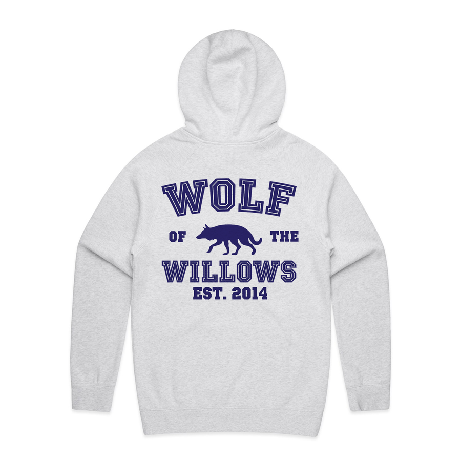 Wolf Varsity Grey Marle Hoodie