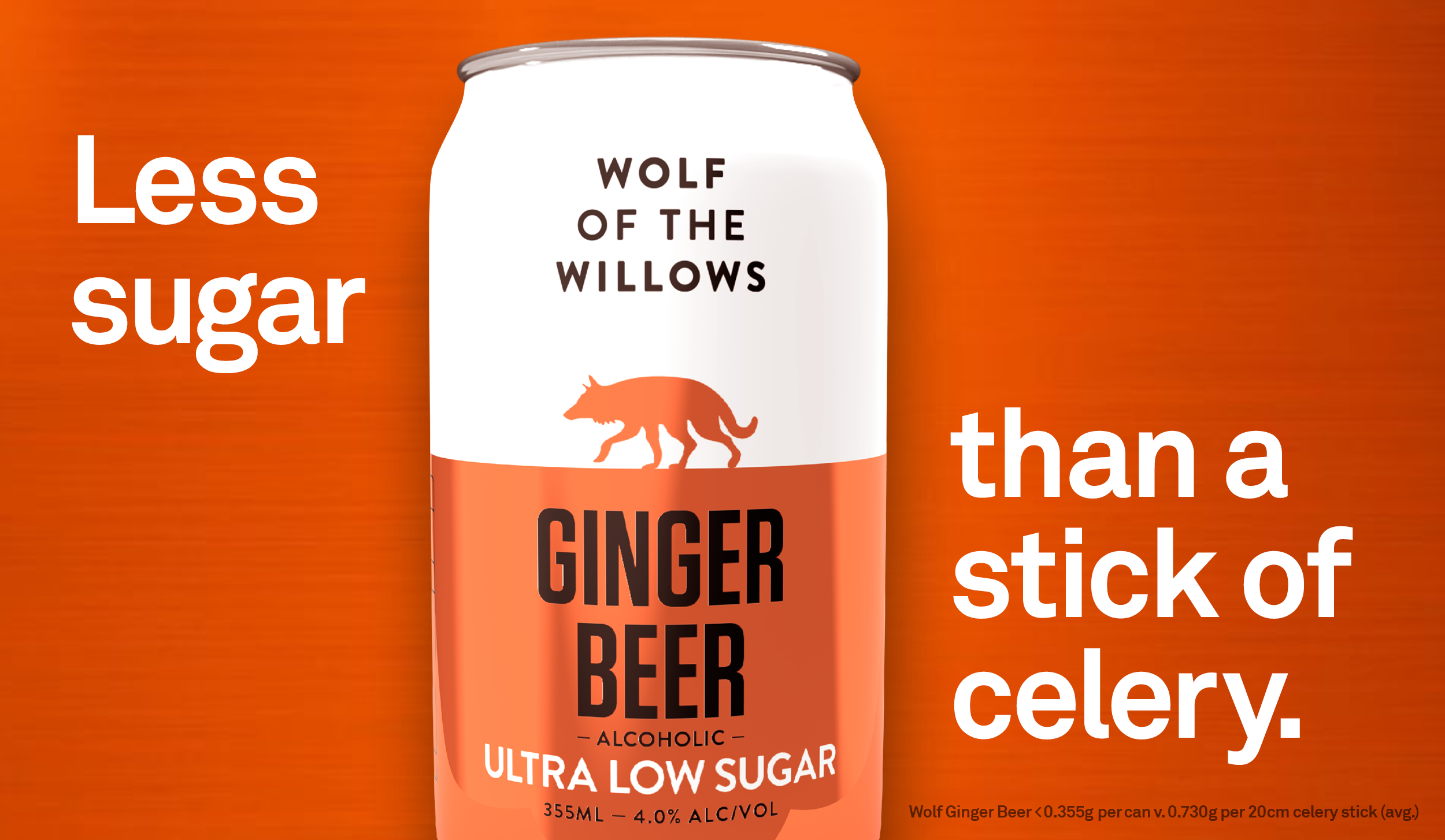 Ginger Beer Ultra Low Sugar Wolf of the Willows