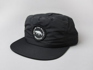 Wolf Surf Cap - Black