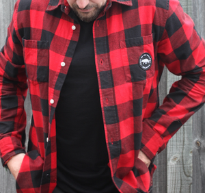 RED Woodsman Designer Flannel Shirts