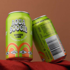 Aqua Boogie Ginger Lime Seltzer